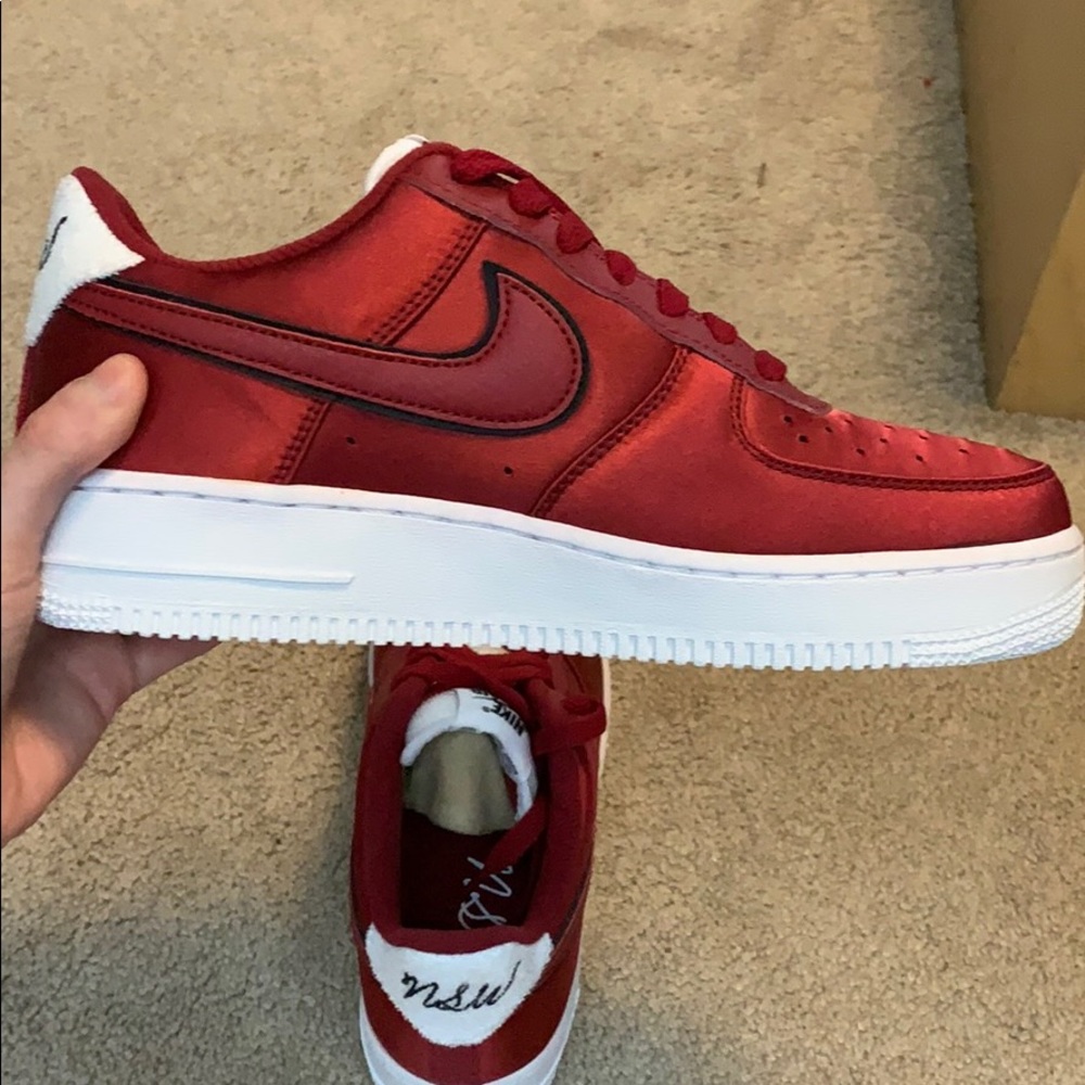 Red Air Force 1s!!!!